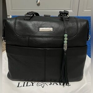 Lily Jade Shaylee Black with Silver Hardware